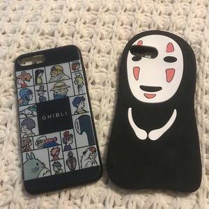 Studio Ghibli iPhone 7 Plus Phone Case Bundle